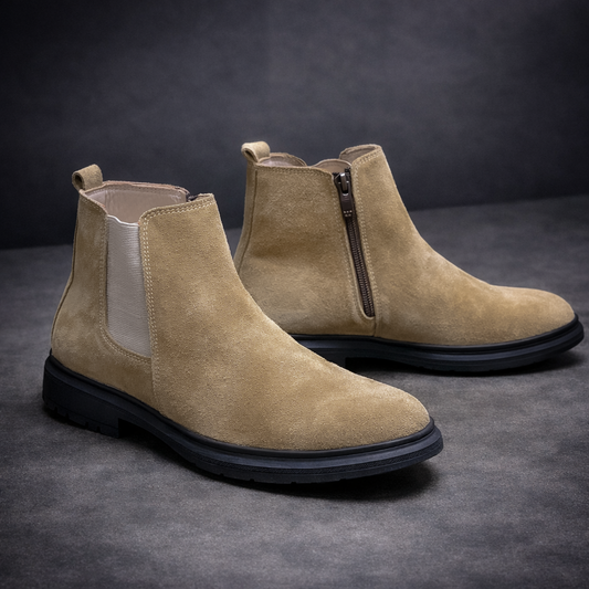 بوت رجالي تشيلسي جلد طبيعي