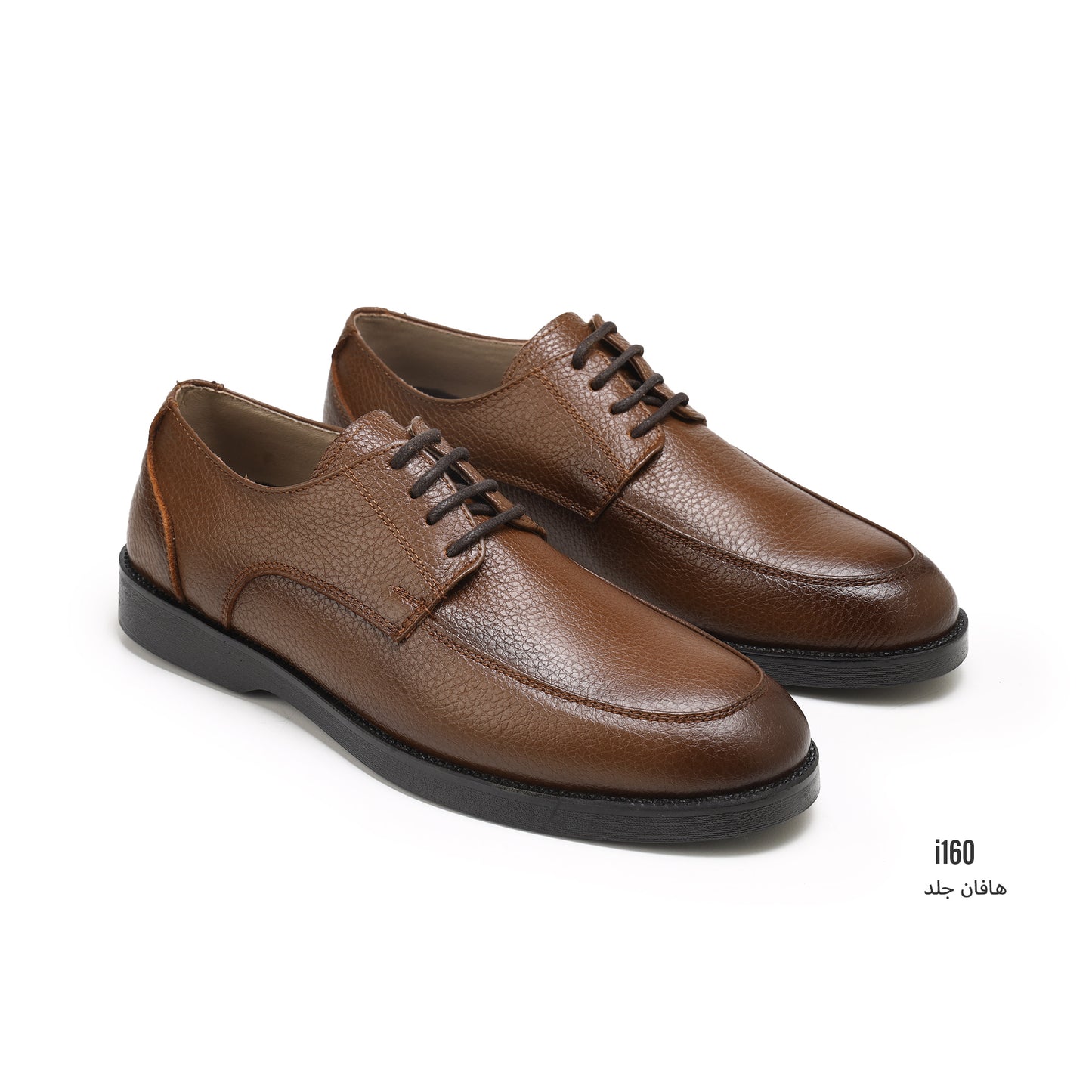 حذاء رجالي ديربي جلد طبيعي