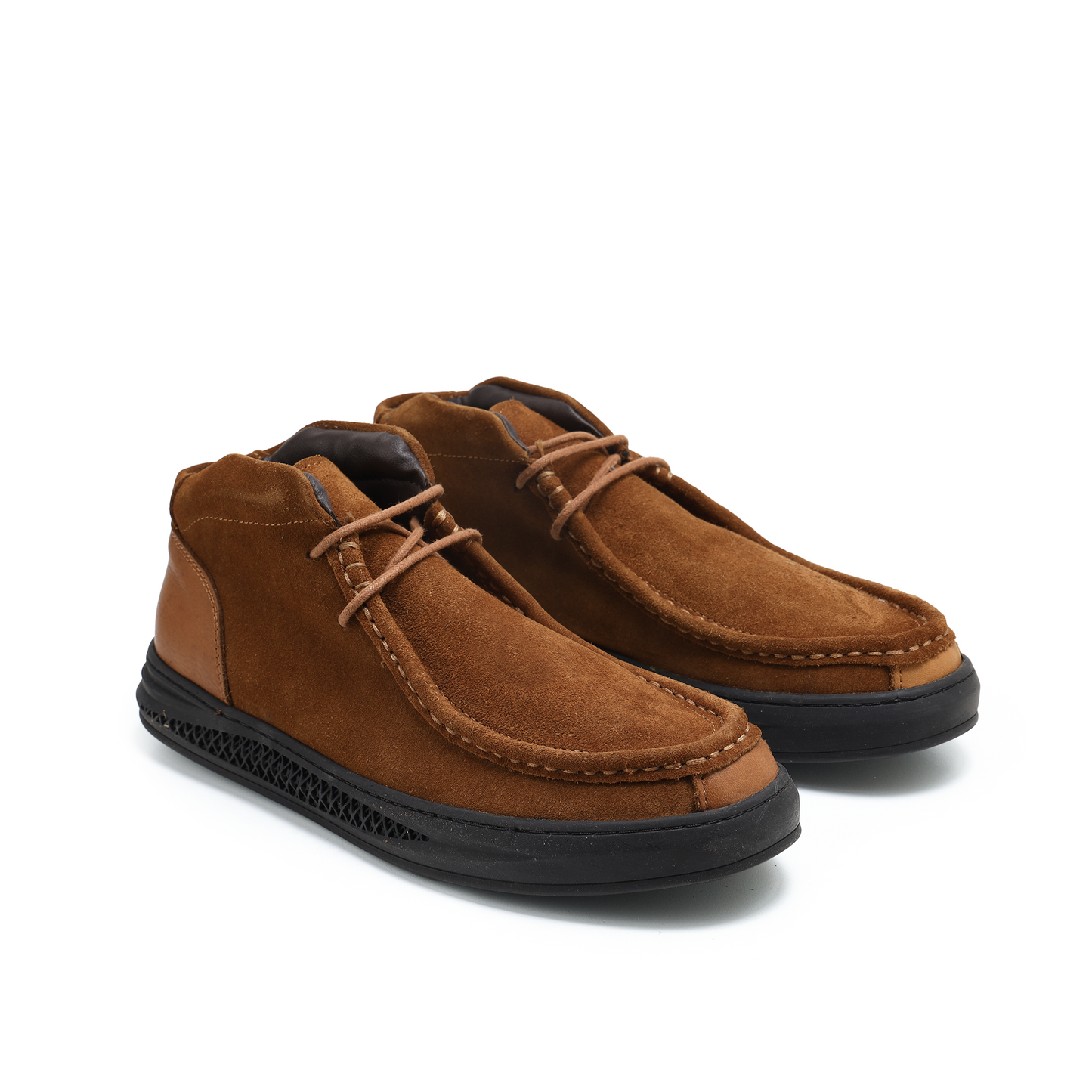 هاف بوت رجالي شمواه طبيعي Moc Toe