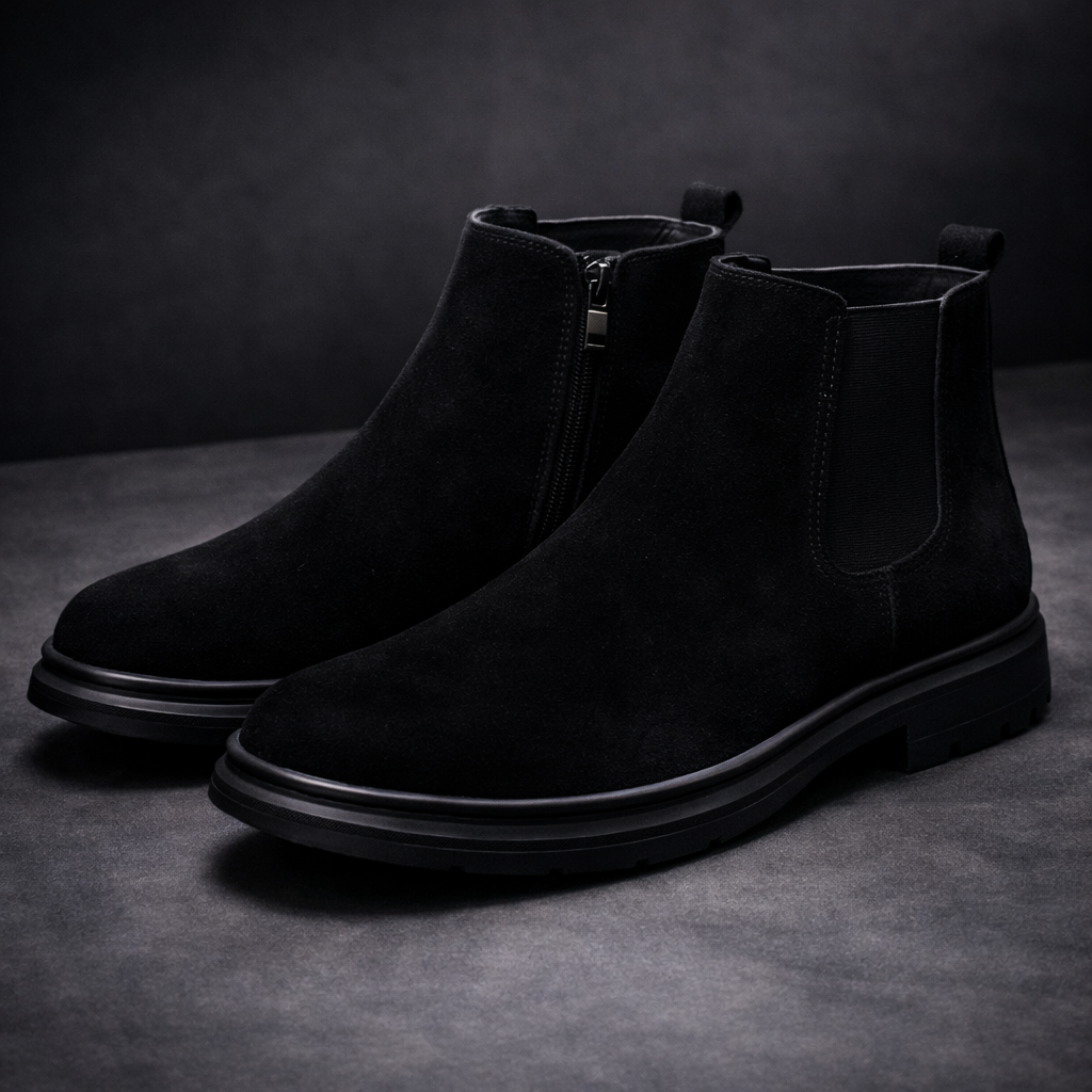 بوت رجالي تشيلسي جلد طبيعي